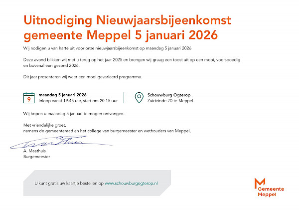 Nieuwjaars bijeenkomst